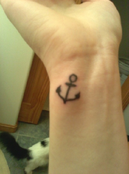 Anchor Tattoos With Quotes For Girls. QuotesGram