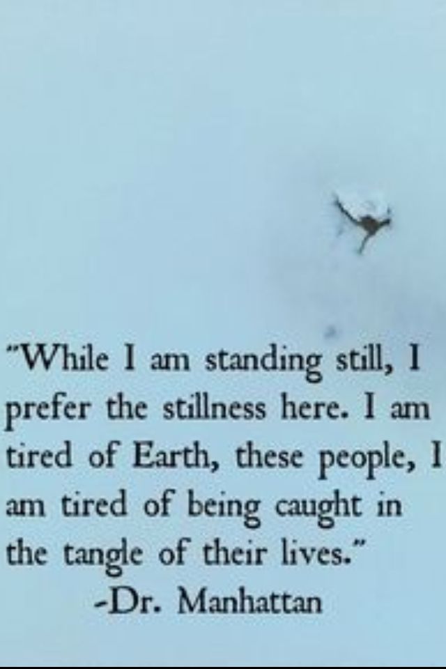Watchmen Dr Manhattan Quotes. QuotesGram