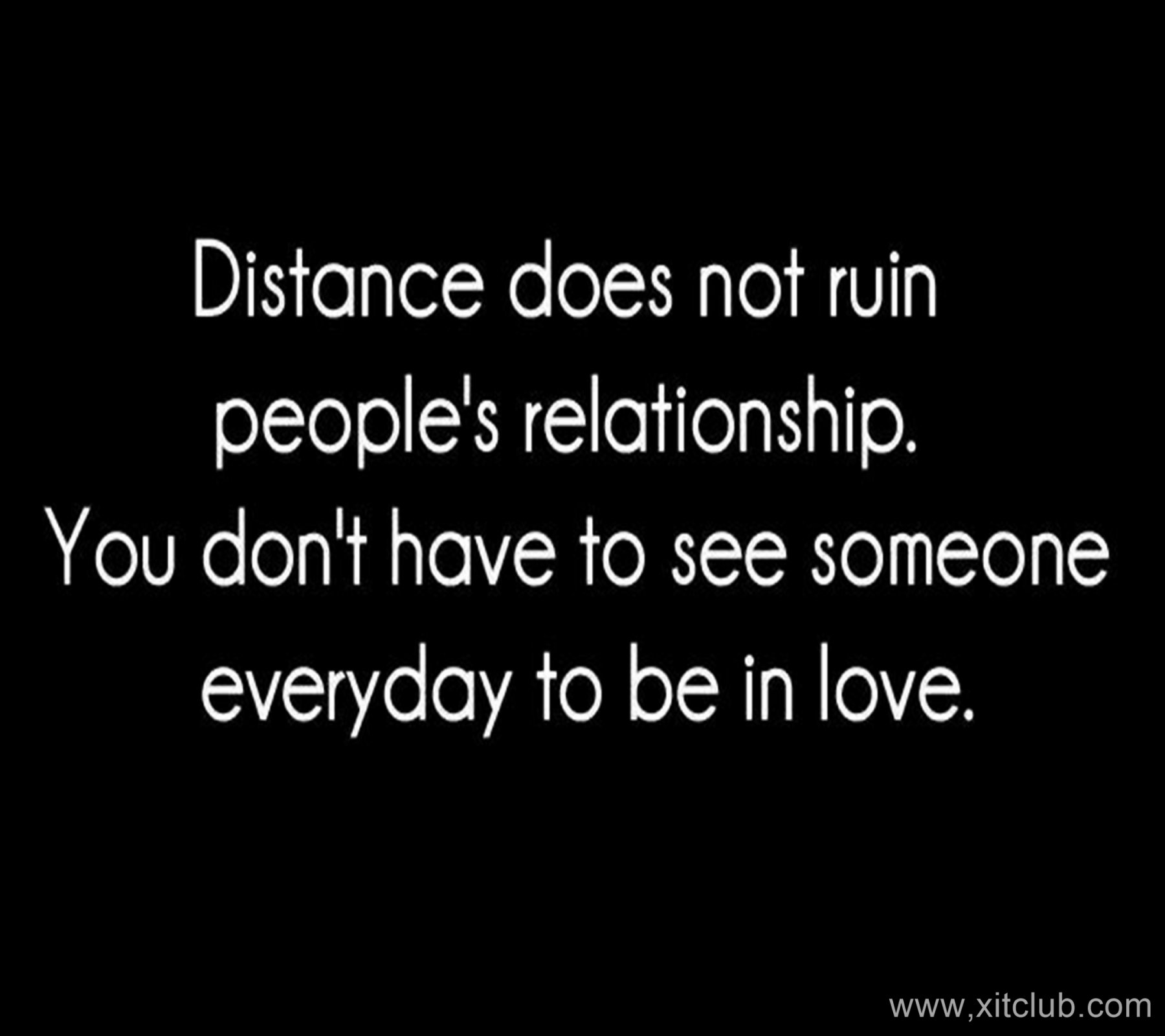 Famous Quotes About Distance. QuotesGram