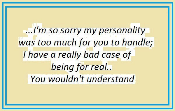 Funny Personality Quotes. QuotesGram