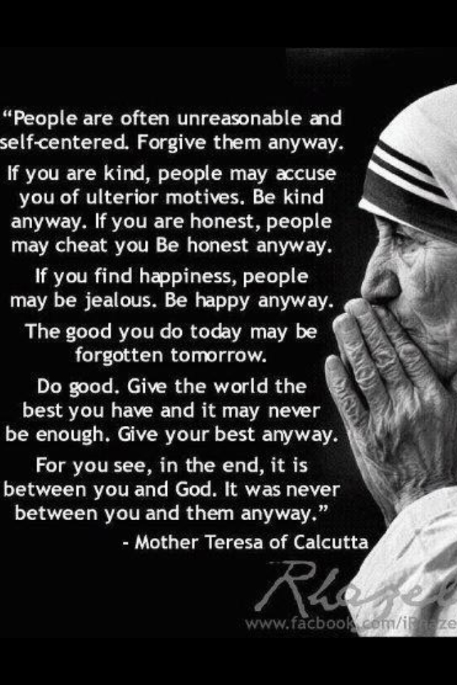 Humanity Quotes By Mother Teresa. QuotesGram