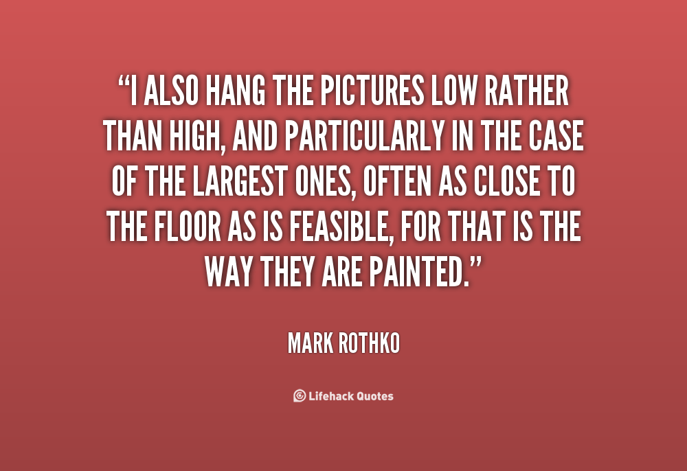 Mark Rothko Quotes. QuotesGram