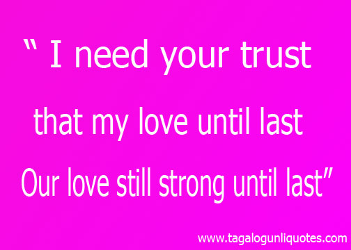 Sweet Tagalog Love Quotes Quotesgram