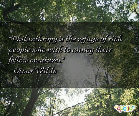 Great Quotes About Philanthropy. QuotesGram
