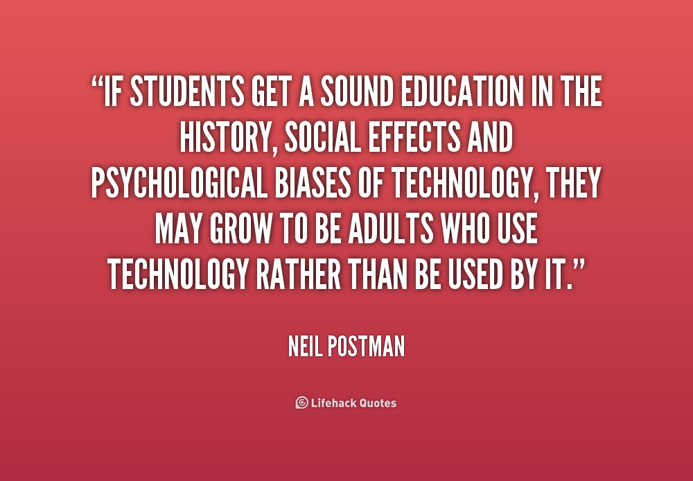 Quotes About Technology In Education. QuotesGram