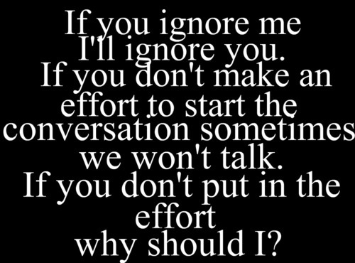 Funny Quotes Are You Ignoring Me. QuotesGram