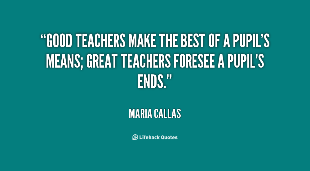 Good Teachers Quotes. QuotesGram