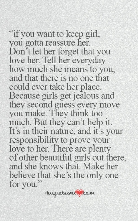 Reassurance Love Quotes. QuotesGram