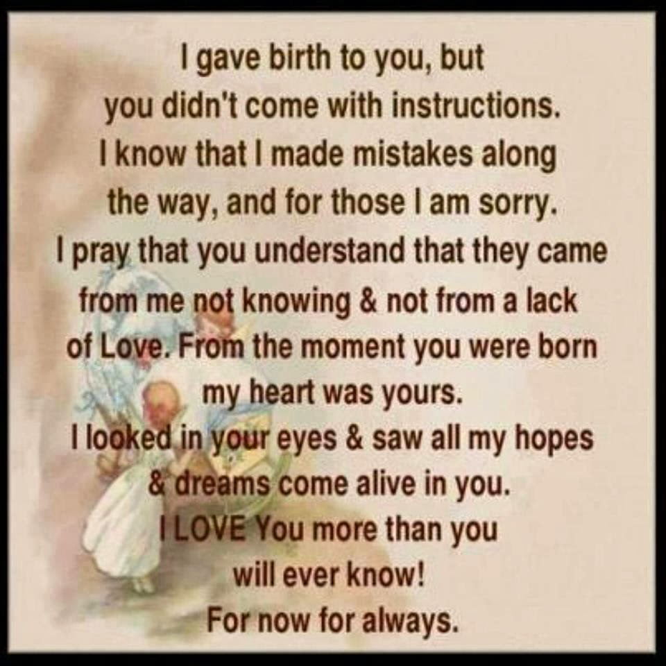 Sorry To My Daughter Quotes Quotesgram Sorry To My Daughter Quotes Quotesgram