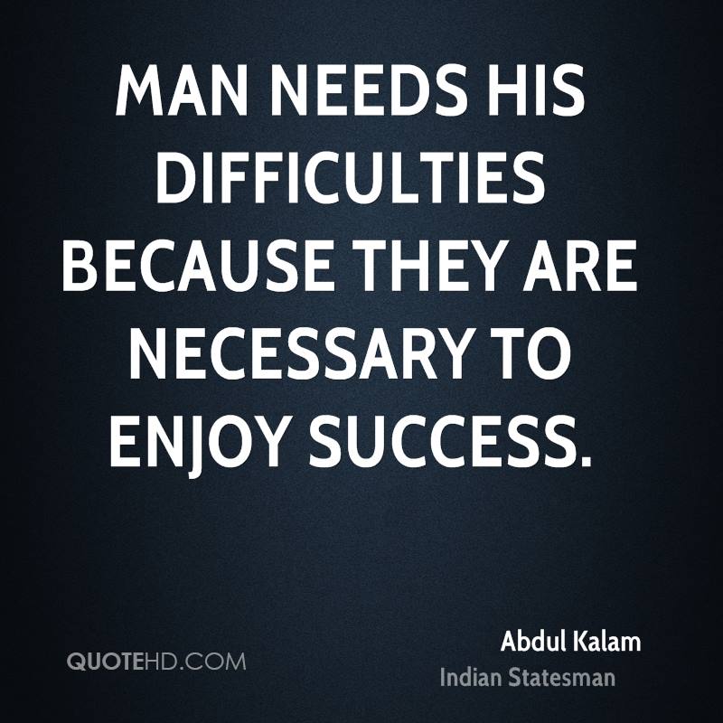 Apj Abdul Kalam Quotes About Difficulties. QuotesGram