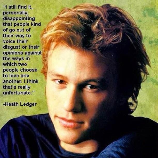 Heath Ledger Acting Quotes. QuotesGram
