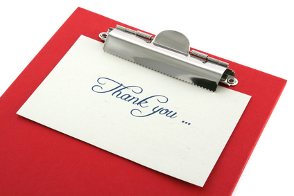 thank note clipboard administrator nursing quotes quotesgram