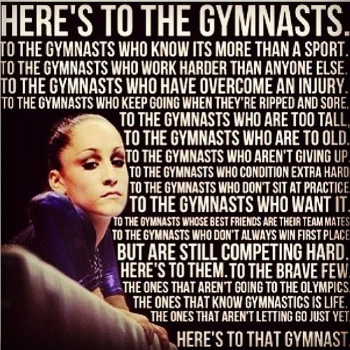 Quotes By Gymnasts Gymnastics. QuotesGram