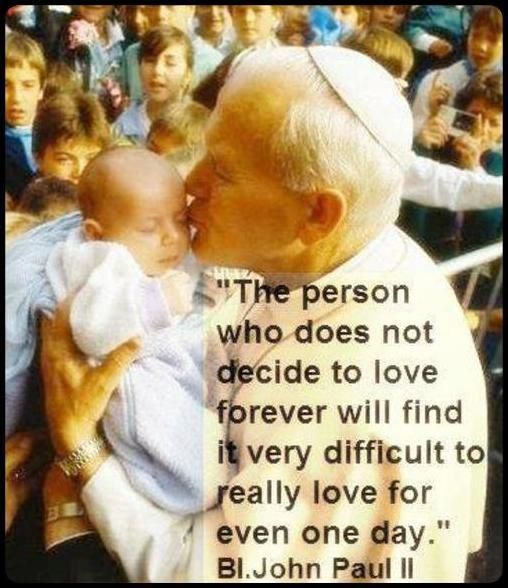From Pope John Paul Ii Quotes About Love. QuotesGram