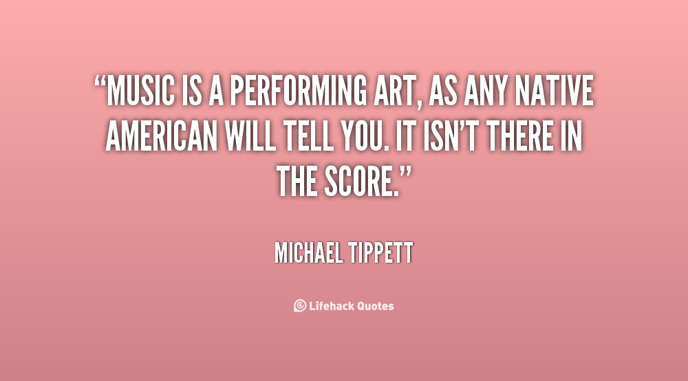 Inspirational Quotes Performing Arts. QuotesGram