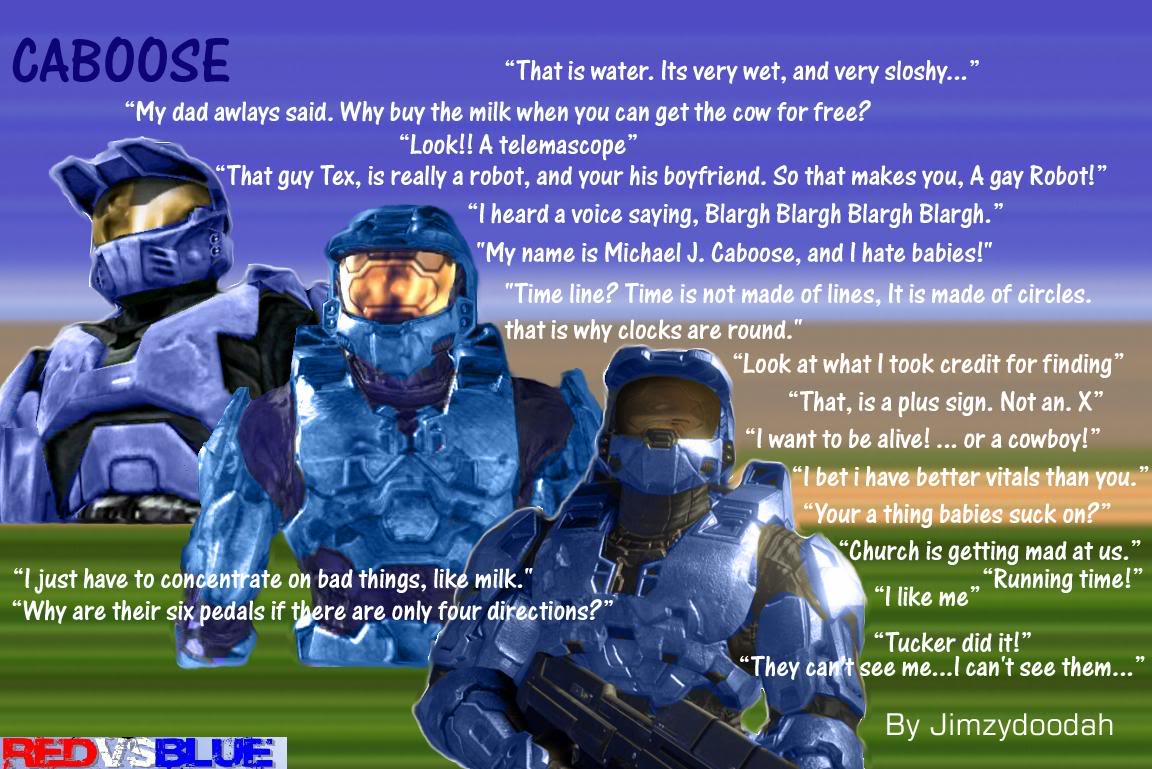 Red Vs Blue Caboose Quotes. QuotesGram