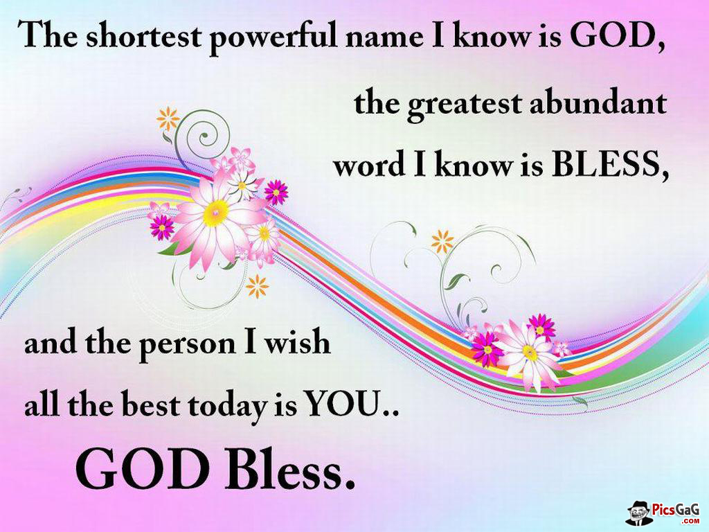 May God Bless You Quotes Quotesgram