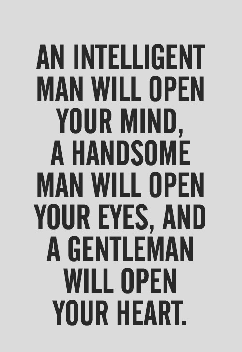 Gentlemen gentleman quote