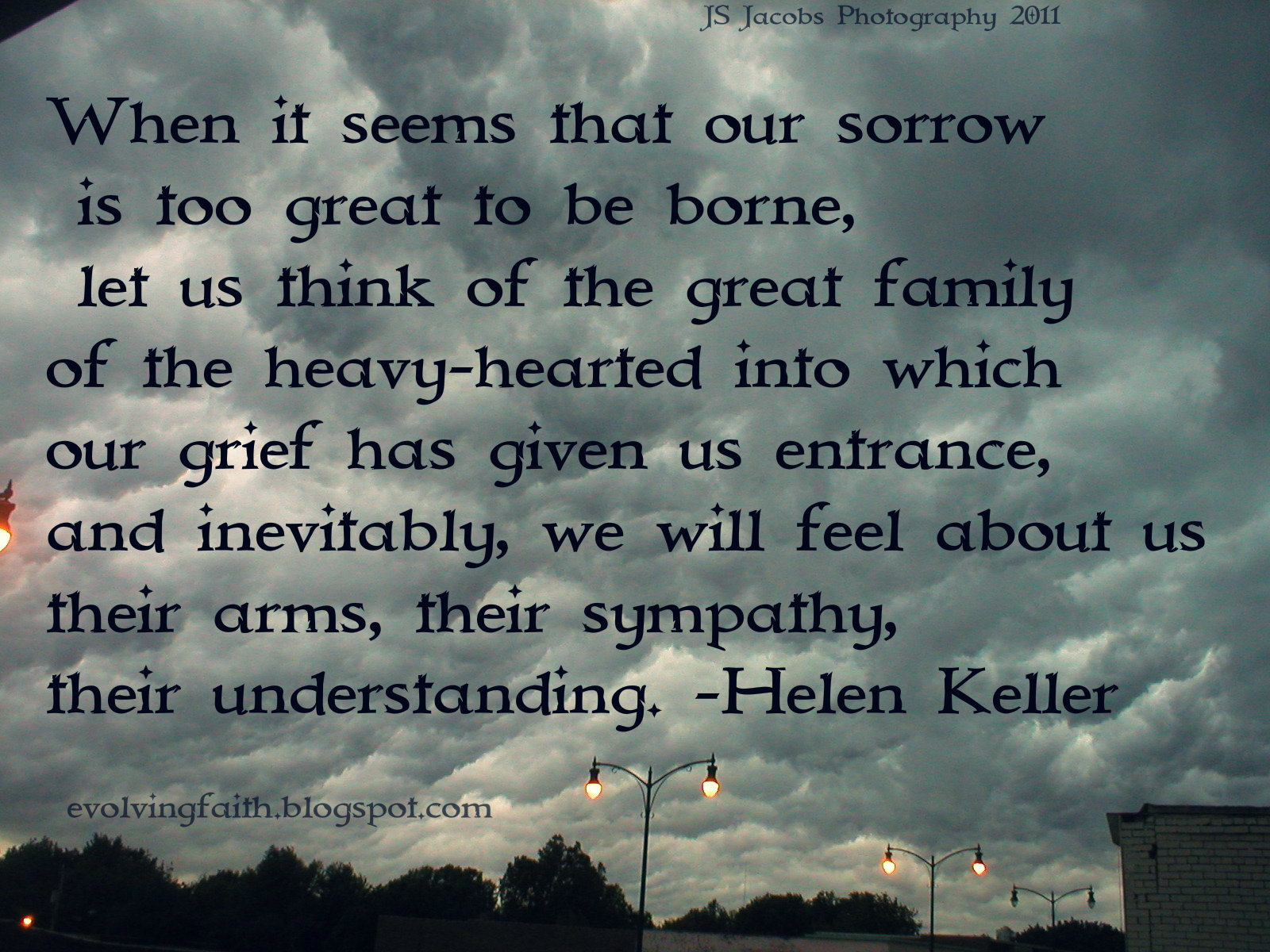 Christian Quotes About Sorrow. QuotesGram