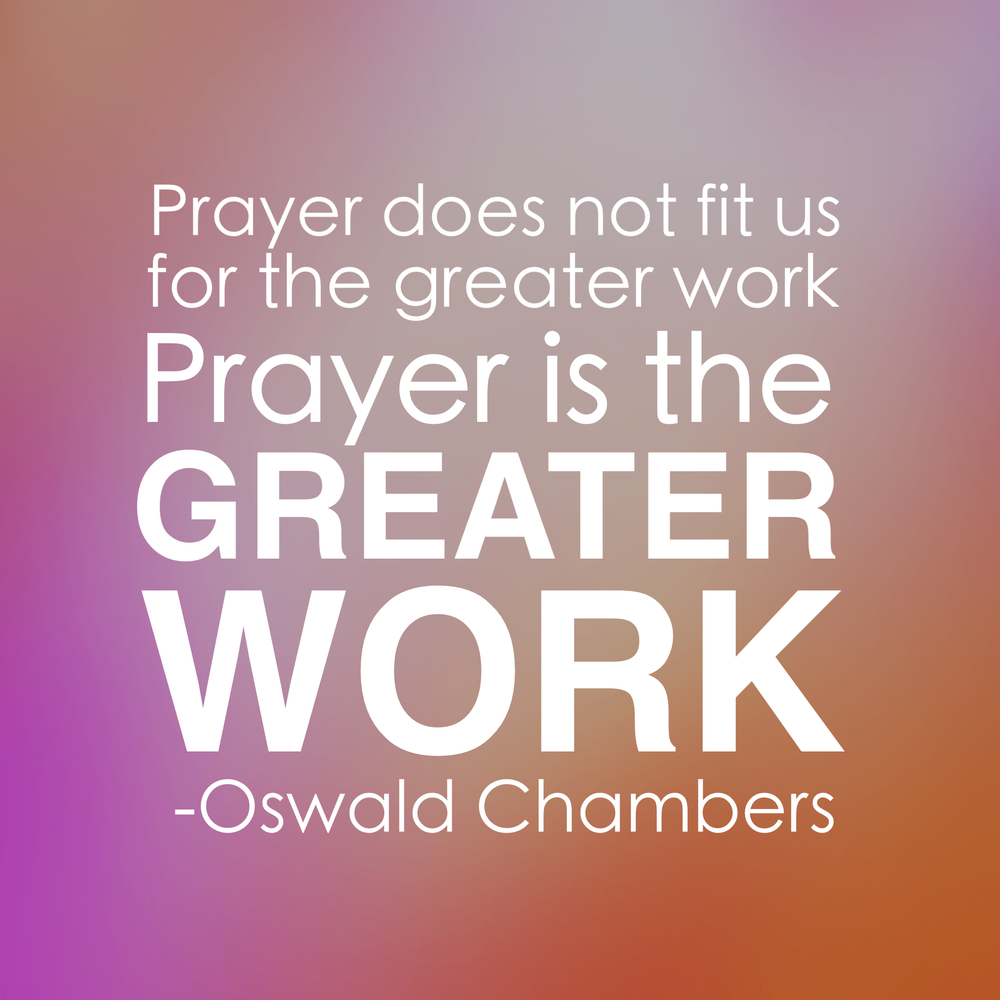 Prayer Oswald Chambers Quotes. QuotesGram