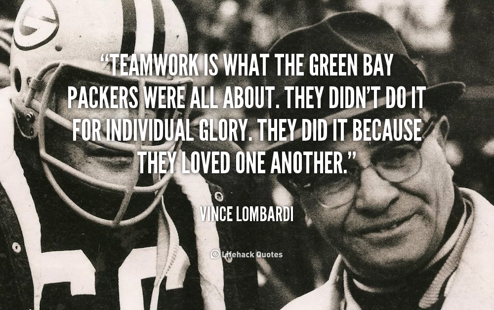 Vince Lombardi Quotes On Teamwork. QuotesGram