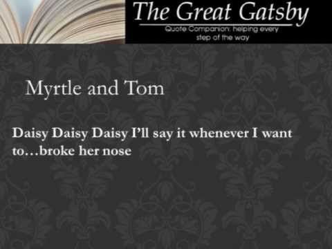 The Great Gatsby Myrtle Quotes. QuotesGram