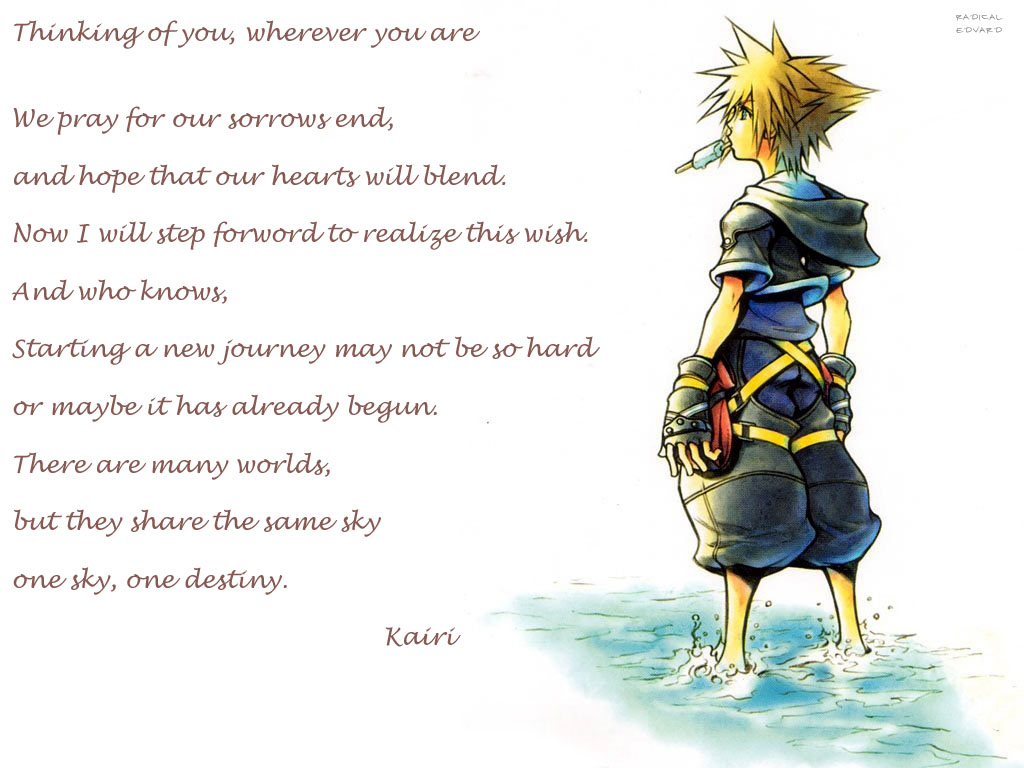 1 Kingdom Hearts Quotes. QuotesGram