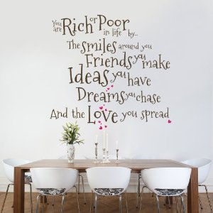 Living Room Wall Decals Quotes. QuotesGram