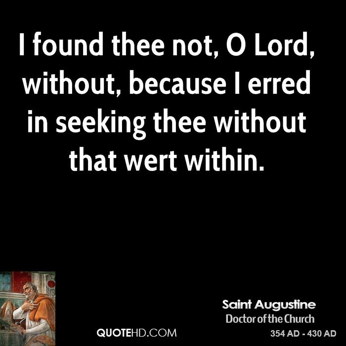 Saint Augustine Prayer Quotes. QuotesGram