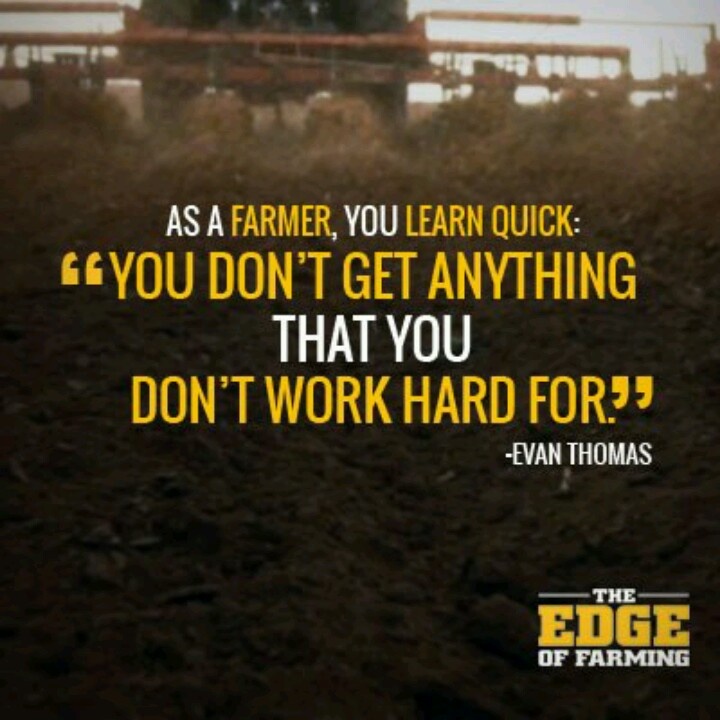 Farming And Hard Work Quotes. QuotesGram