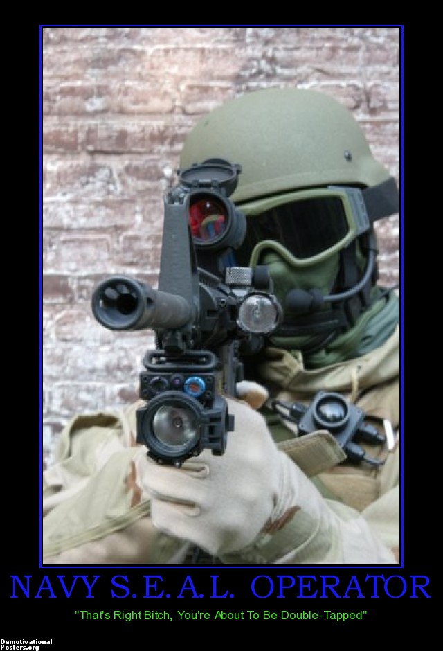 Navy Seal Motivational Quote - Open Minds