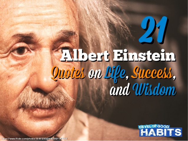 Albert Einstein Quotes Success. QuotesGram