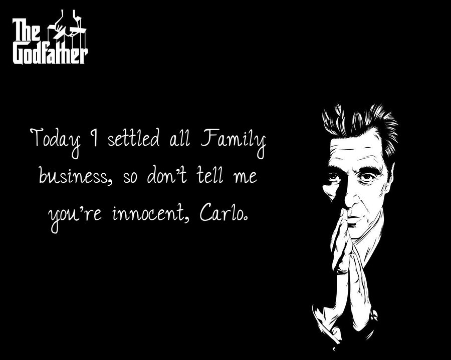 Godfather Family Quotes Quotesgram