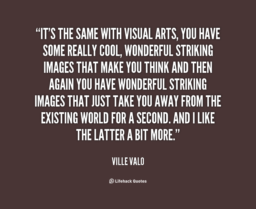 Visual Artist Quotes. QuotesGram