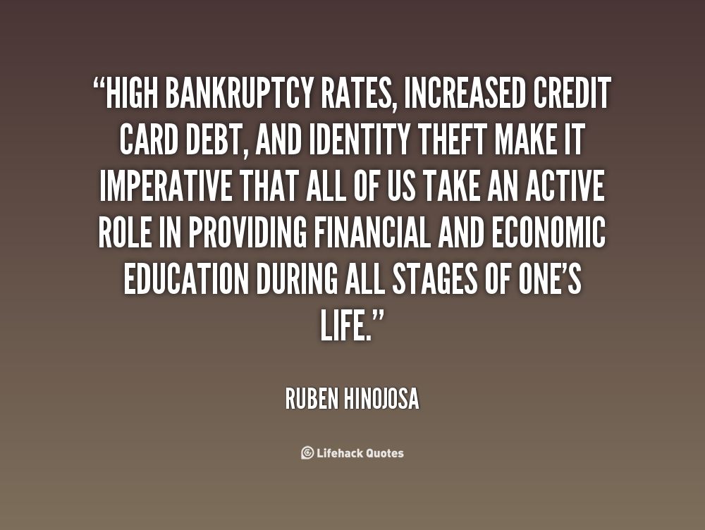 Quotes About Credit Card Debt. QuotesGram