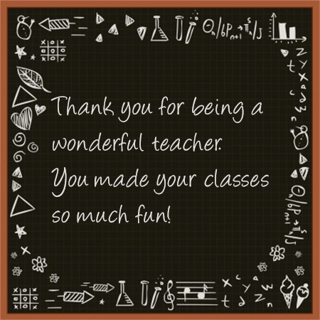 Thank You Teacher Quotes From Students. QuotesGram