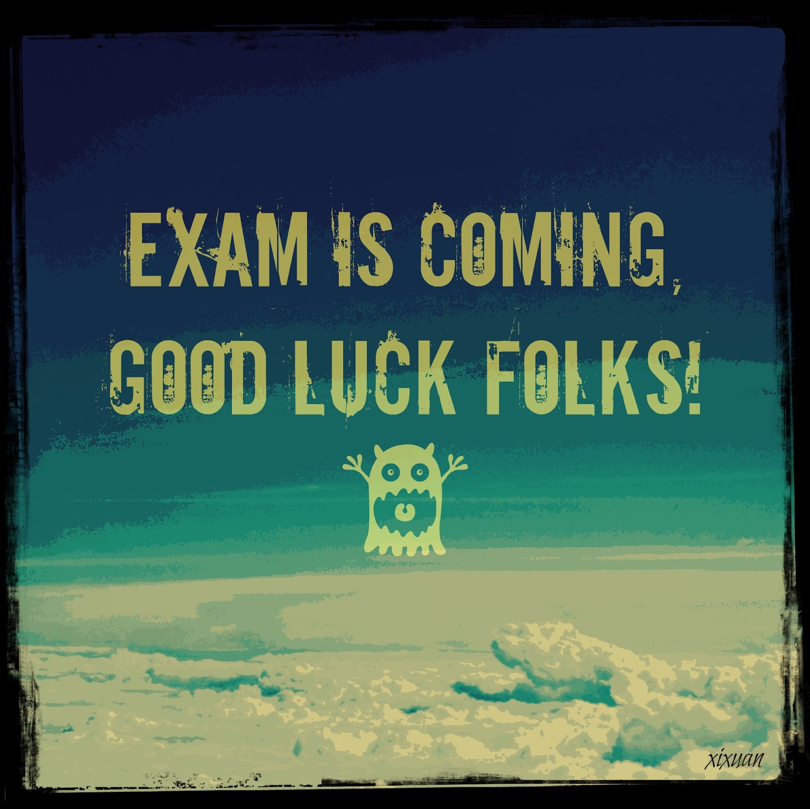 Good Luck On Test Quotes. QuotesGram