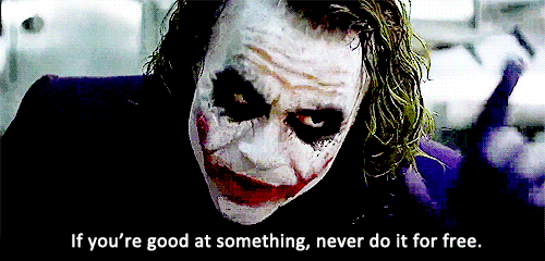 Joker Quotes If You Are Good At Something Quotesgram