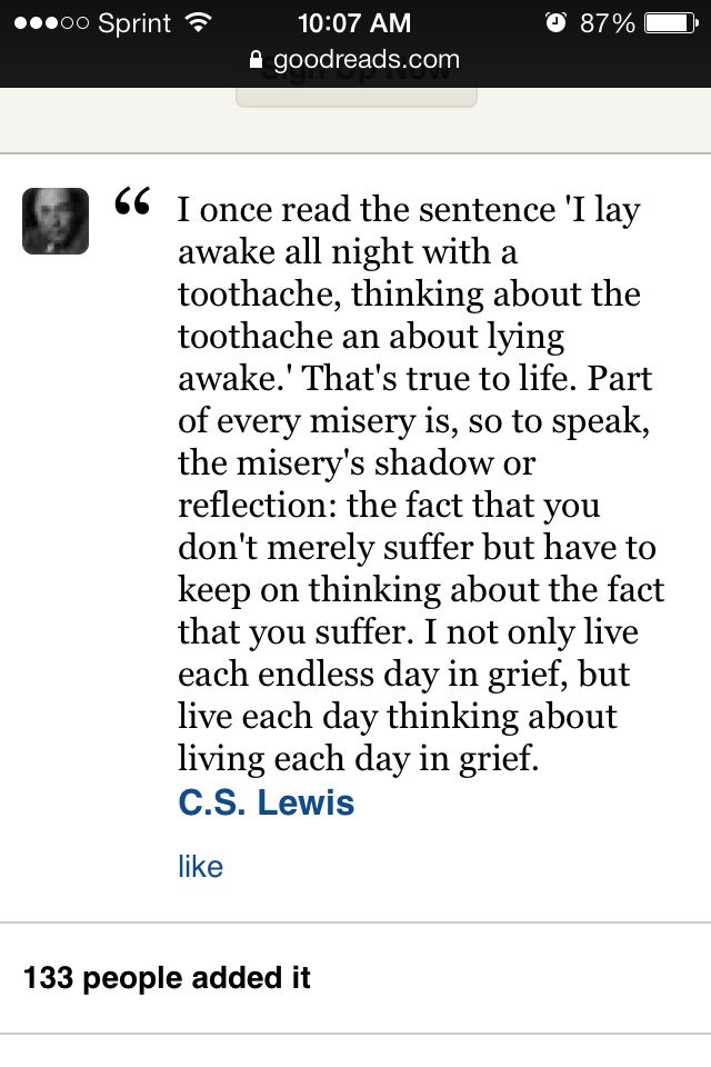 A Grief Observed Quotes. QuotesGram