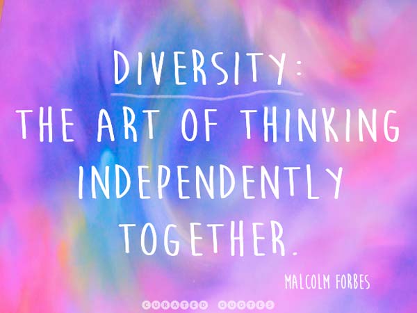 Diversity Of Thought Quotes Diversify Quotes. Quotesgram