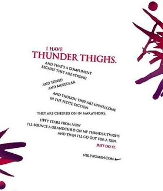 Quotes Thunder Thighs. QuotesGram