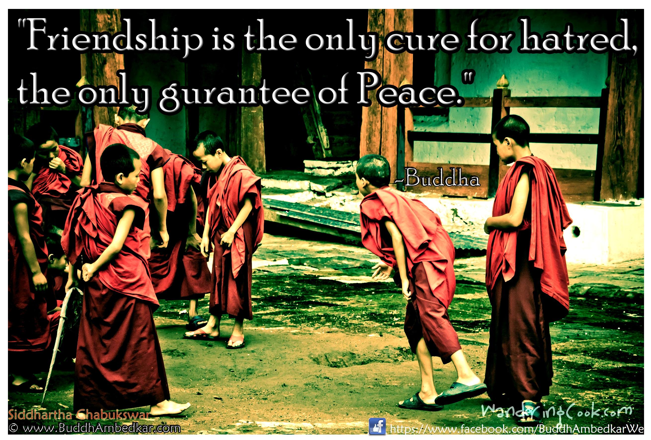 Buddha Friendship Quotes. QuotesGram