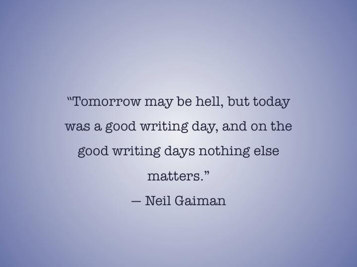 Neil Gaiman Quote on Writing Vulnerability