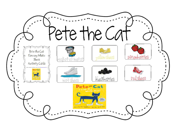 pete the cat white shoes coloring page