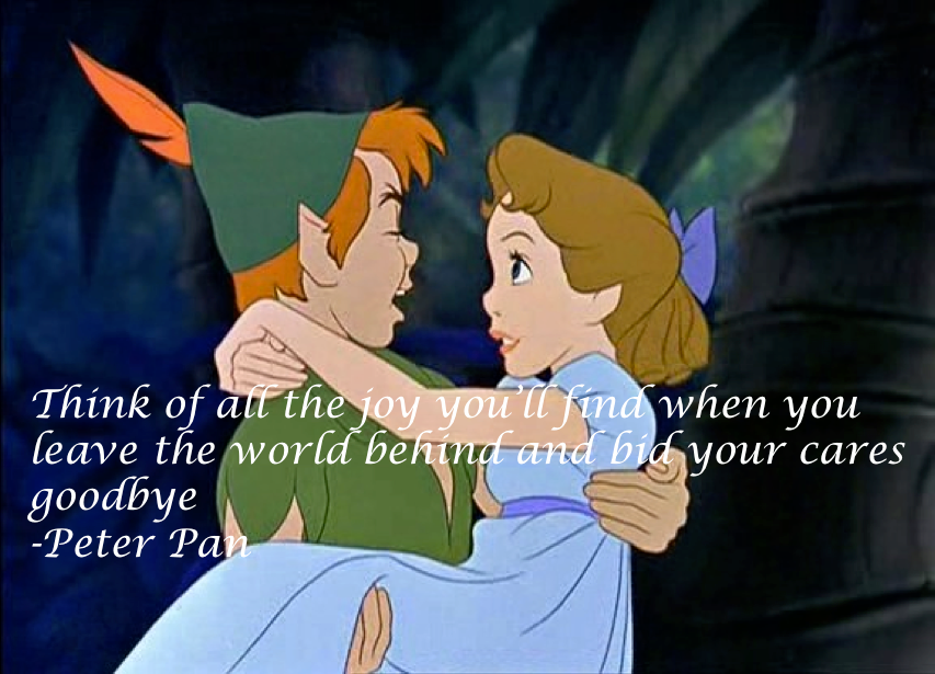 Love Peter Pan Disney Quotes Quotesgram