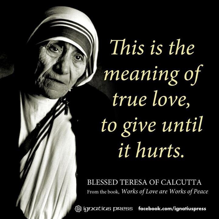 Saint Teresa Of Calcutta Quotes QuotesGram Saint Teresa Of Calcutta Quotes QuotesGram