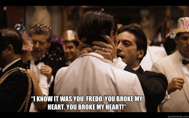 From The Godfather Quotes Fredo. QuotesGram