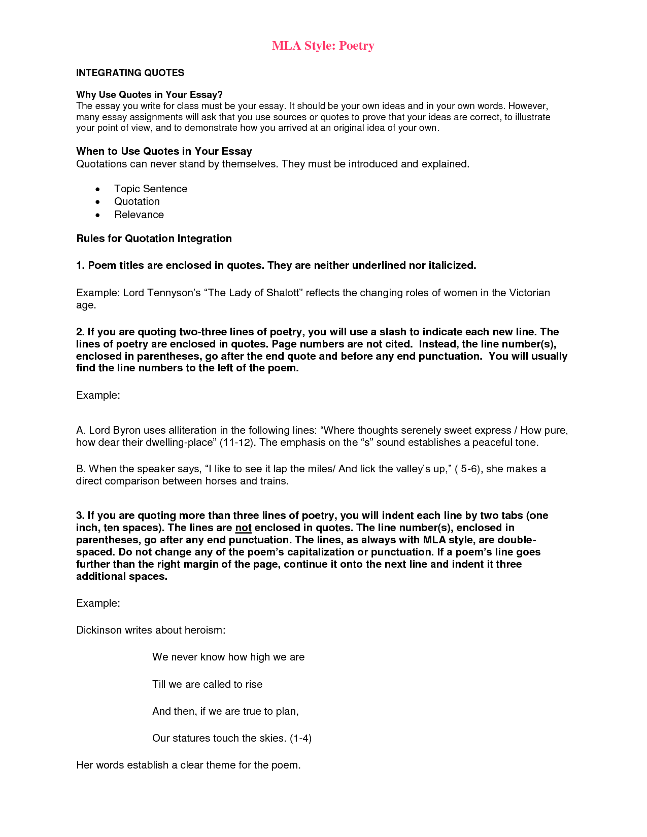 how to quote poetry in an essay Integrating quotes why use quotes in your essay the essay you write for class must be youressay it should be your own. how to quote poetry in an essay Integrating quotes why use quotes in your essay the essay you write for class must be youressay it should be your own.