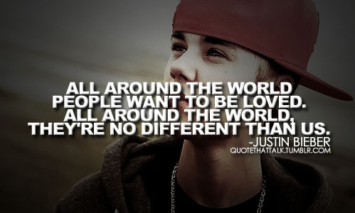 Justin Bieber Inspirational Quotes. QuotesGram