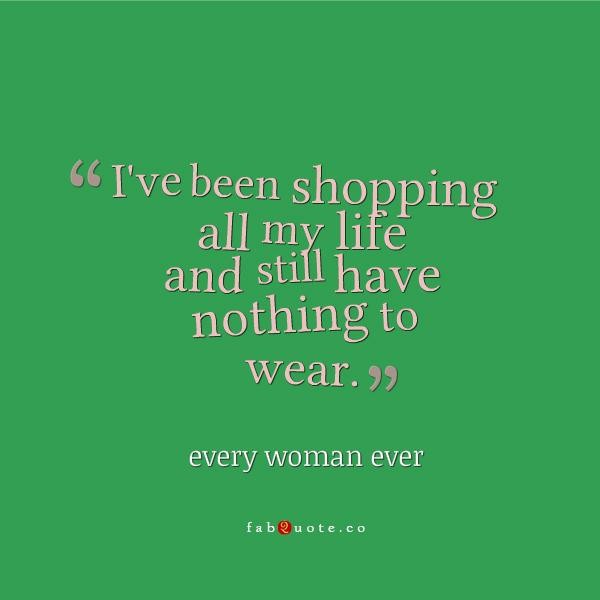 Quotes About Shopping Funny. QuotesGram